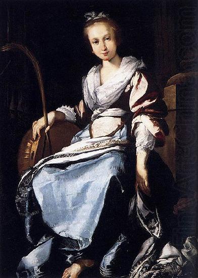 Bernardo Strozzi Saint Cecilia china oil painting image
